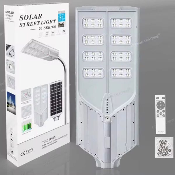 500 WATT ALMUNIUM BODY SOLAR STREET LIGHT ONE YEAR WARRANTY